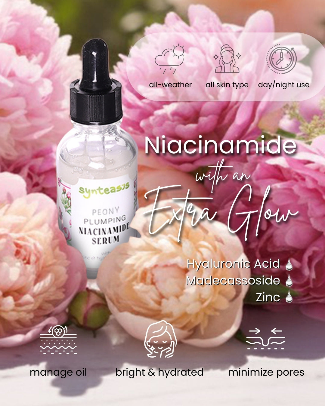 Peony Plumping Niacinamide Serum